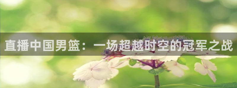 蓝鲸体育转播：直播中国男篮：一场超越时空的冠军之战